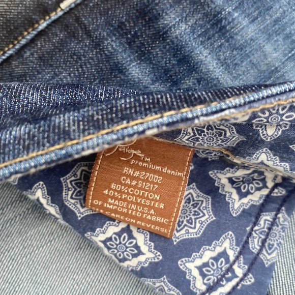 🍍PAIGE HIDDEN HILLS BOOT CUT 🍍SIZE 32🍍INSEAM 30🍍K-22 - Picture 3 of 6